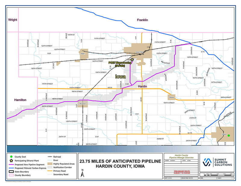 Summit wants to add 340 pipeline miles in Iowa