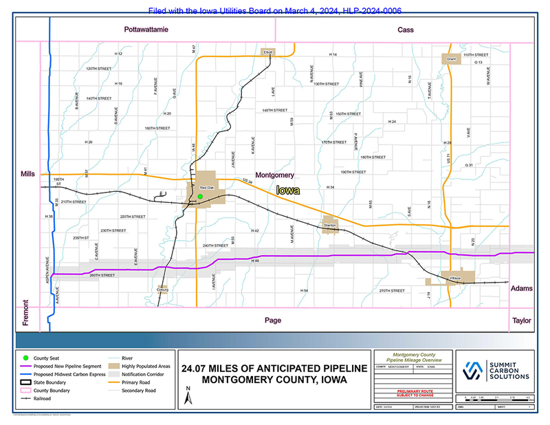 Summit wants to add 340 pipeline miles in Iowa
