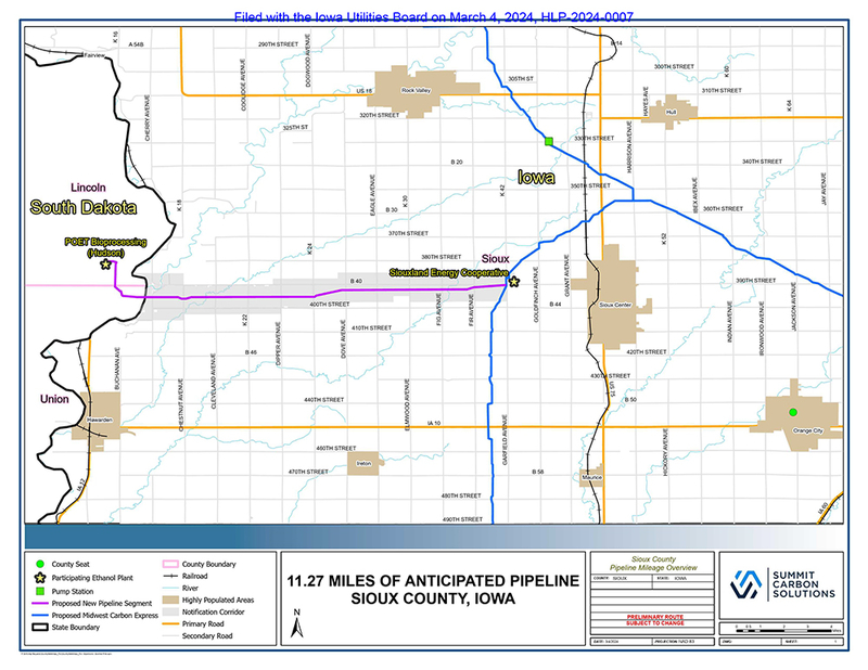 Summit wants to add 340 pipeline miles in Iowa