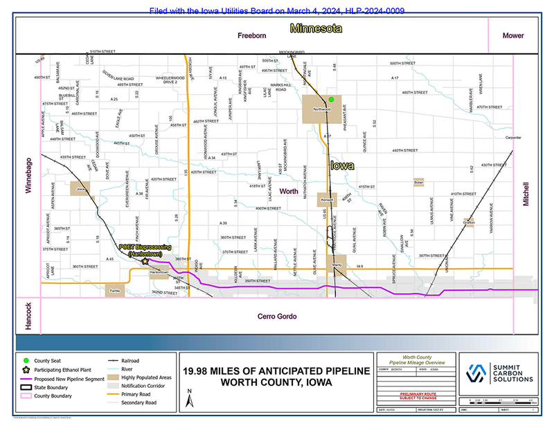 Summit wants to add 340 pipeline miles in Iowa