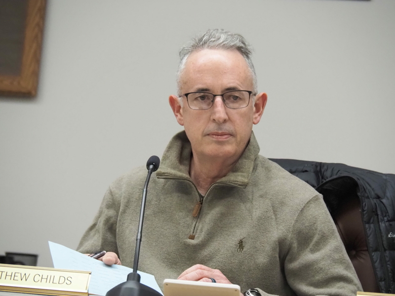 Matthew Childs, new mayor of St. Marys, said some limits should be set on city debates. (Rachel Mipro/Kansas Reflector)