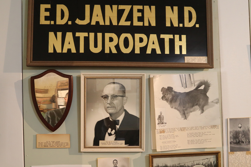 The Geneseo City Museum is located in the former home of chiropractor E.D. "Doc" Johnson