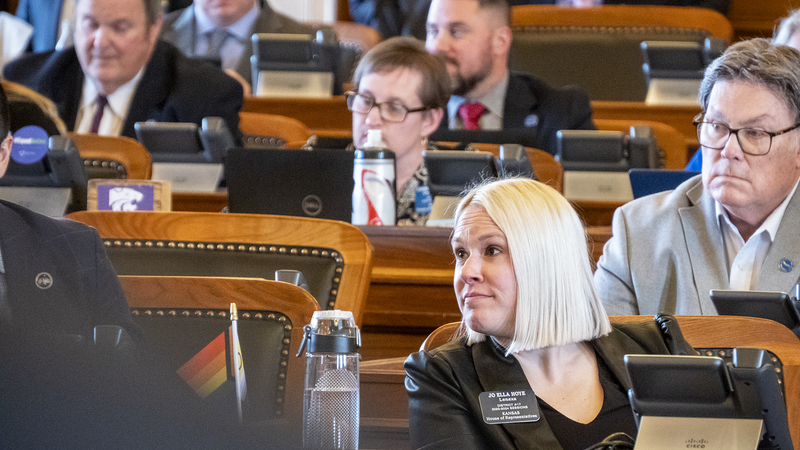 Rep. Jo Ella Hoye, D-Lenexa