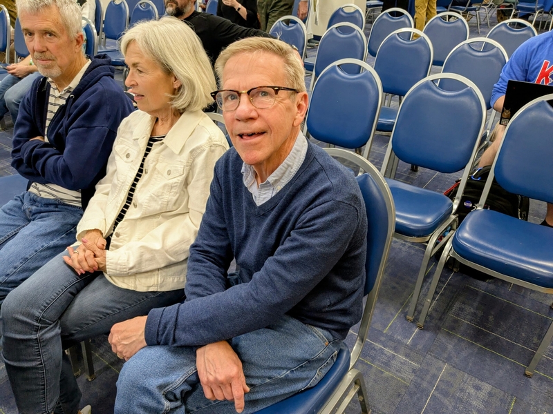 Scott Morgan, the new executive director of United Kansas, the Free State Party, says merger of two centrist political organizes will give voters an alternative to the Republican and Democratic parties in Kansas. (Photo by Tim Carpenter/Kansas Reflector)