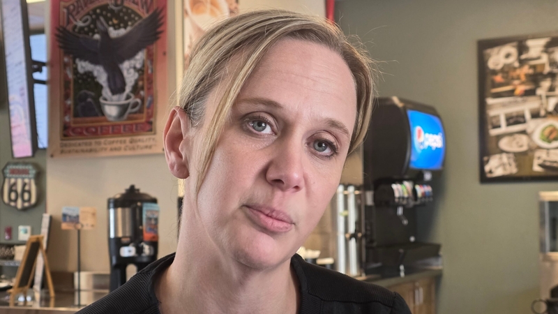 Ashley Wells says she is worried her family's health will be affected by air pollutants from the Galena Landfill.