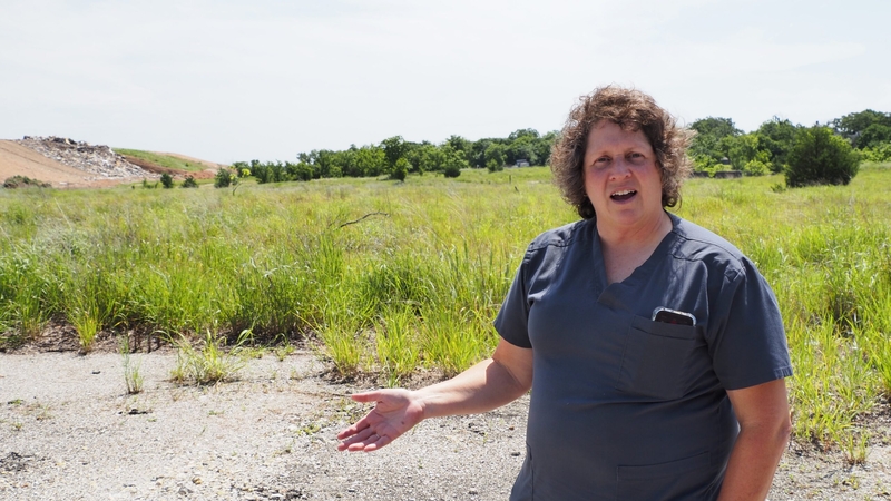 Peyton Kessler, Cherokee County health officer, says she is concerned that wildflowers and trees don't grow in meadows surrounding the landfill, and that residents rarely see animals there