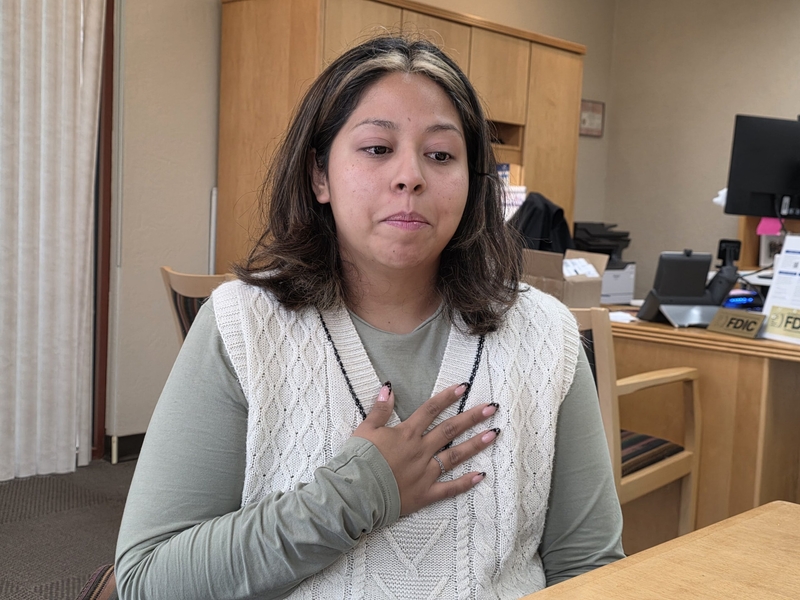 Ana Sanchez Ortiz shares the story of her mother, who was taken by U.S. Immigration and Customs enforcement agents on Sept. 23, 2026, in Dodge City.