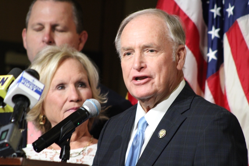 State Sen. Rick Edmonds, with his wife, Cindy
