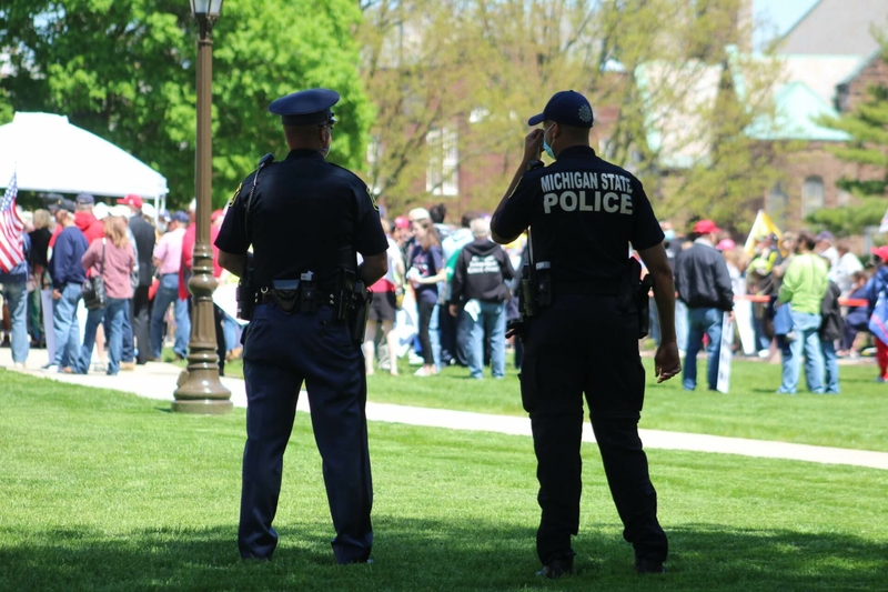 Watchdog group: Anti-Whitmer protests tied to out-of-state conservative outfits