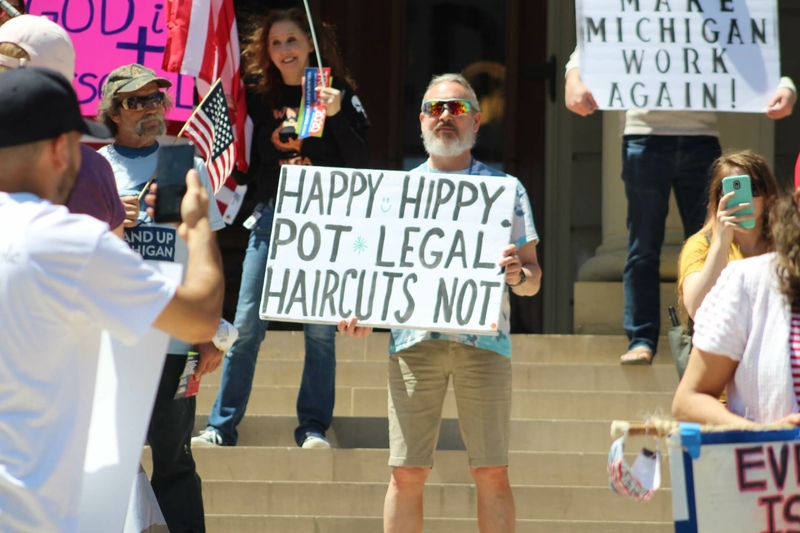Watchdog group: Anti-Whitmer protests tied to out-of-state conservative outfits