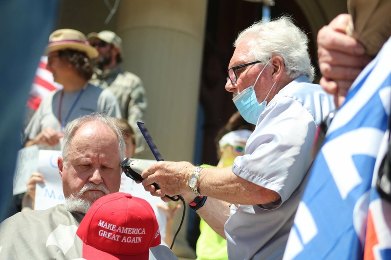 Watchdog group: Anti-Whitmer protests tied to out-of-state conservative outfits
