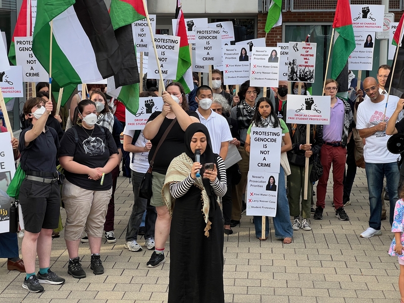 DOJ indicts 8 pro-Palestinian activists over alleged threats tied to U-M divestment push