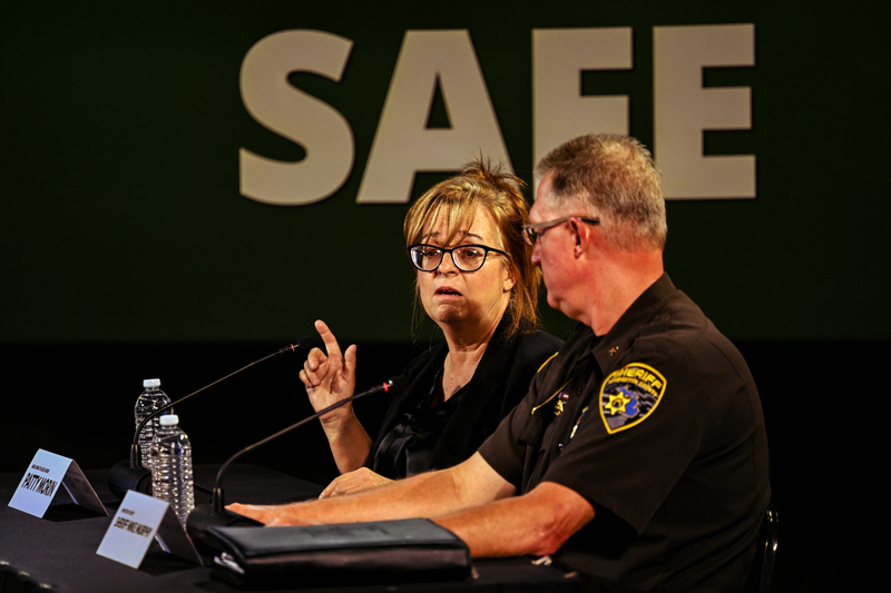 Contradicting data, Kristi Noem warns of ‘northern border crisis’ at Detroit event