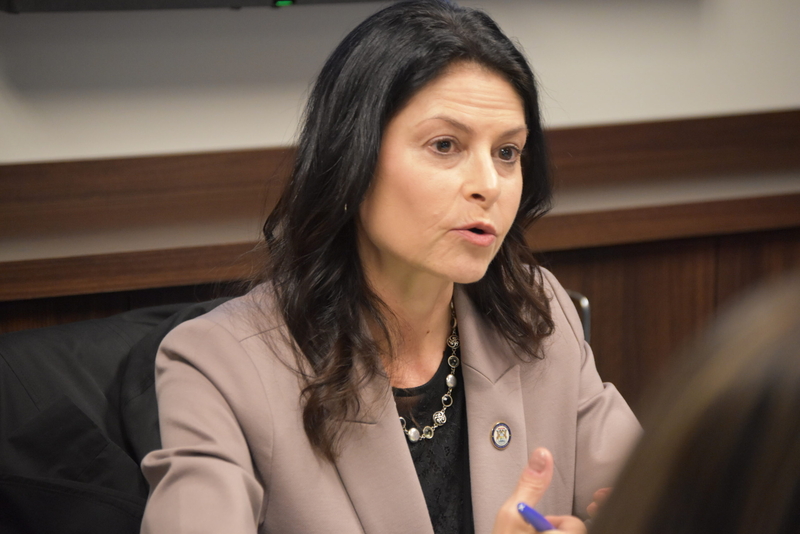 Attorney General Dana Nessel speaking.