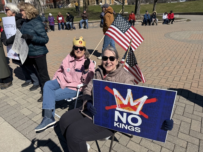 ‘No Kings’ protests take place across Michigan in latest nationwide ...