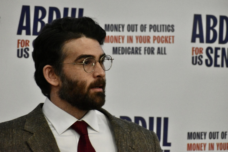 Critics condemn, students show up for Abdul El-Sayed and Hasan Piker