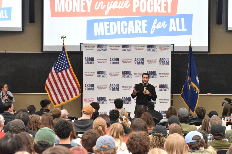 Critics condemn, students show up for Abdul El-Sayed and Hasan Piker