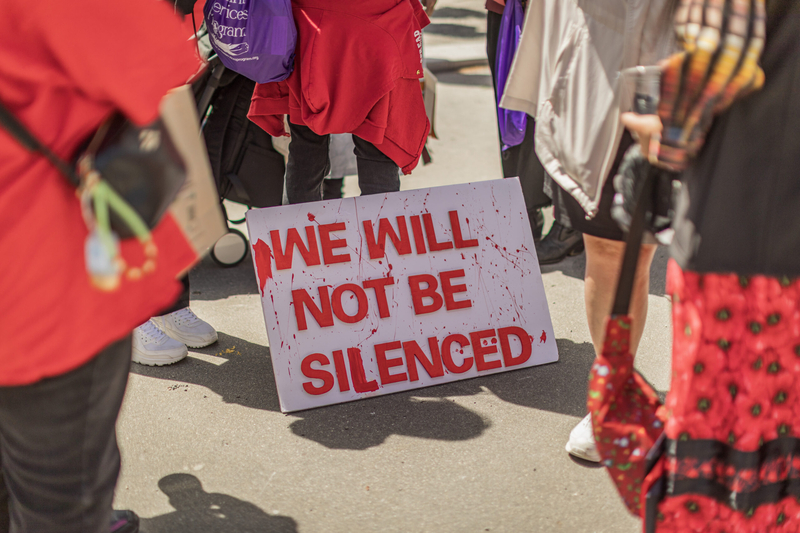 Hundreds march in Grand Rapids to demand justice for missing and murdered Indigenous people