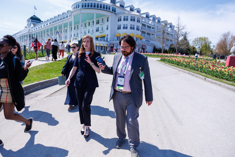 U.S. Senate debate at Mackinac Policy Conference exposes deeper debate over who gets heard