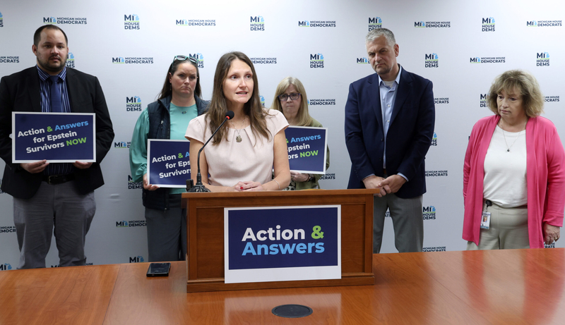 Democratic lawmaker says House Speaker retaliated against her for speaking out on Epstein resolution
