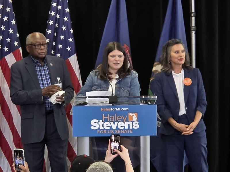 Gretchen Whitmer quickly becomes Haley Stevens’s most prominent ally after a late game endorsement