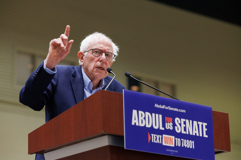 Sanders, Ocasio-Cortez make electability case for El-Sayed