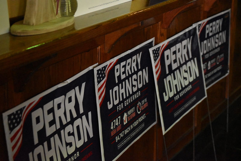Johnson emphasizes funding strength for general election, while James shifts focus to Democrats