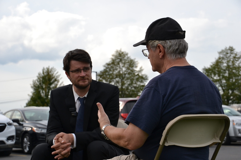 Meet the Michigan climate candidate on Trump’s radar