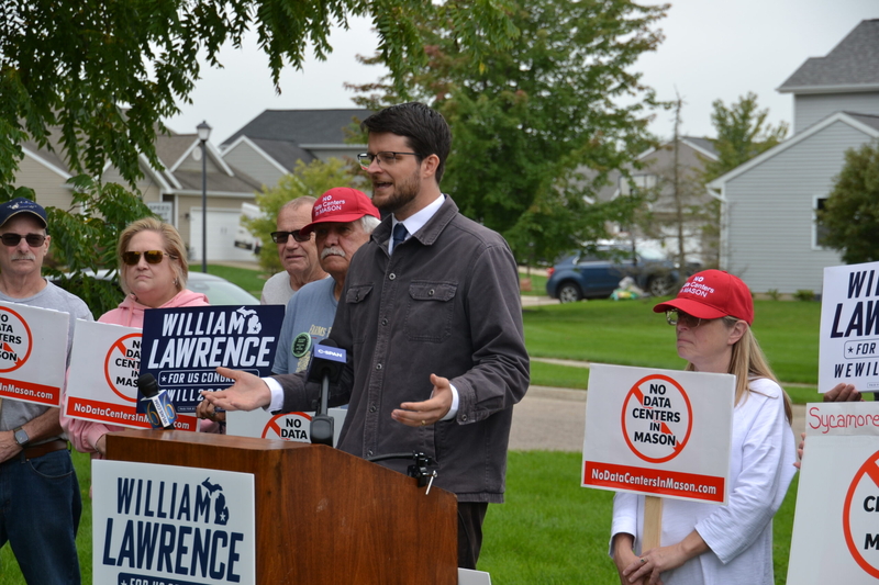 Meet the Michigan climate candidate on Trump’s radar