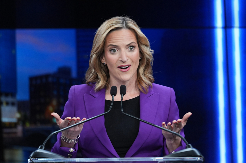 Benson, James tackle affordability, federal relations at first gubernatorial debate