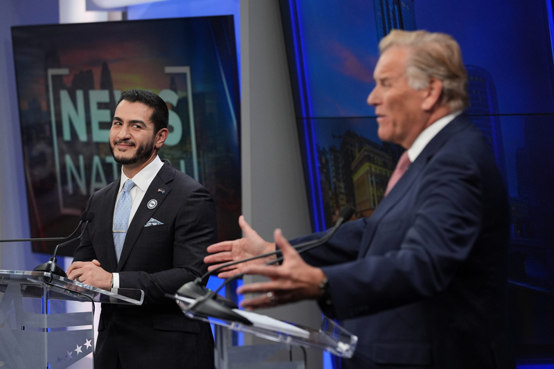 El-Sayed, Rogers trade barbs, accusations during first televised U.S. Senate debate