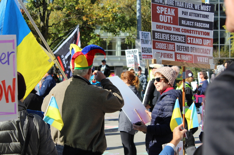 Michigan No Kings rallies blend anti-Trump protests with calls to vote early