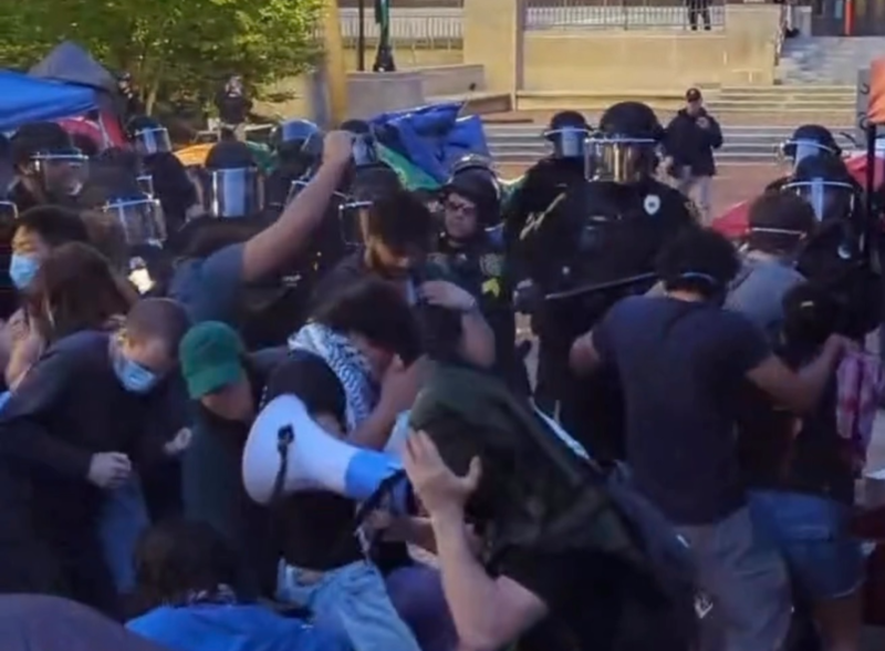 For U-M pro-Palestinian protesters, consequences linger after charges were dropped&nbsp;