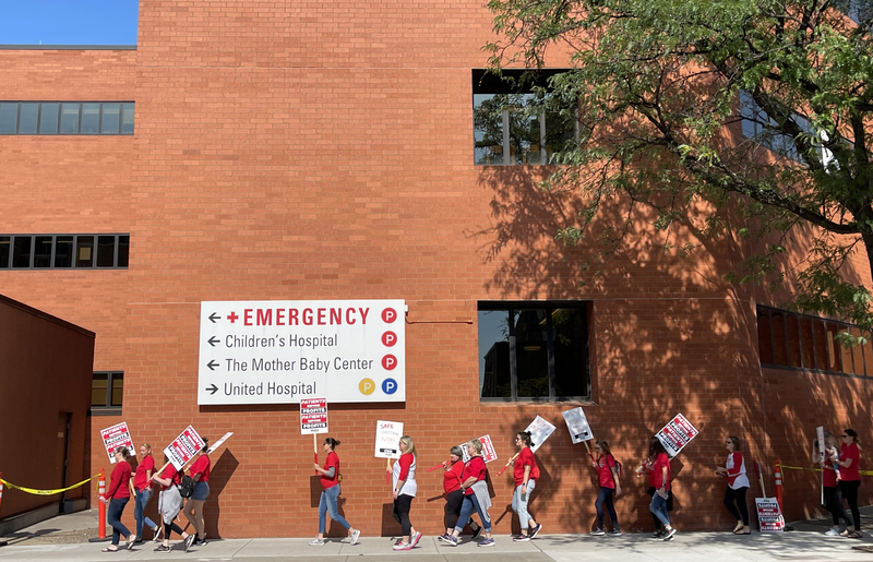 Burned out by workplace violence, nurses demand higher staffing from Minnesota hospitals