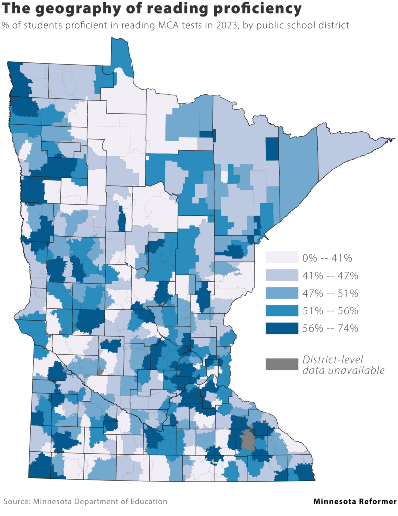 Wealthy suburbs lead the pack on standardized test scores, data show