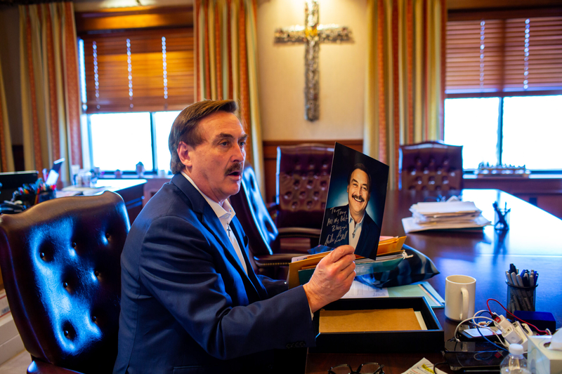 Best of frenemies: Mike Lindell in the Reformer over the years