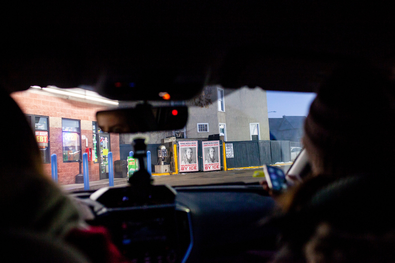 In the car with the Minneapolis community patrols working to disrupt ICE operations