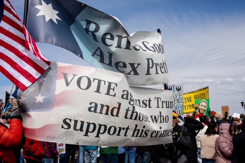 Flagship No Kings protest draws tens of thousands to St. Paul