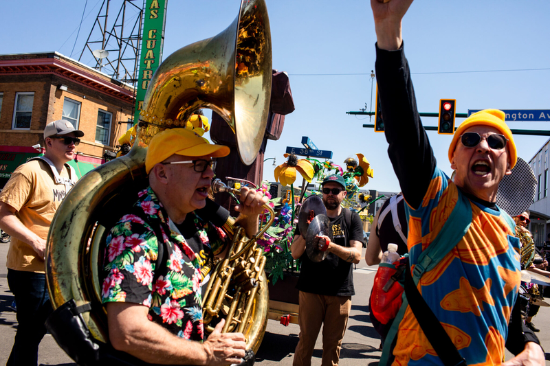 Melting ICE and welcoming spring at the 51st Mayday parade