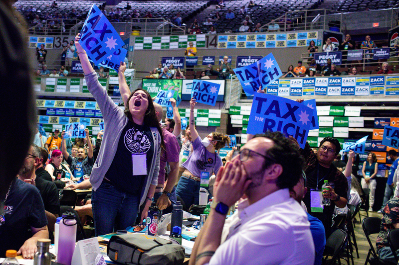 Klobuchar fights off challenge from left, wins DFL convention nod in bid for governor