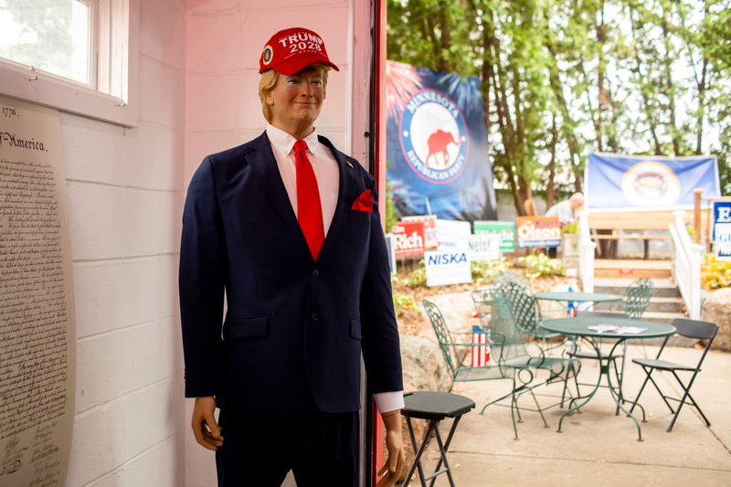 Klobuchar, Demuth pound pavement at the Minnesota State Fair in campaign for governor