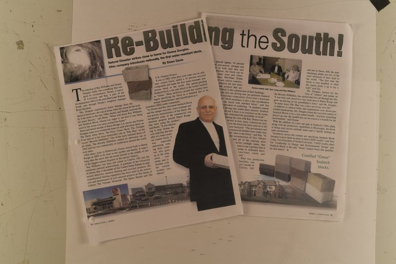 Two pages of a magazine article.