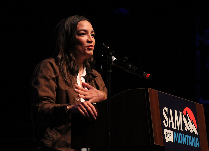 U.S. Rep. Alexandria Ocasio-Cortez headlines rally to turn out Dems for Sam Forstag ahead of primary