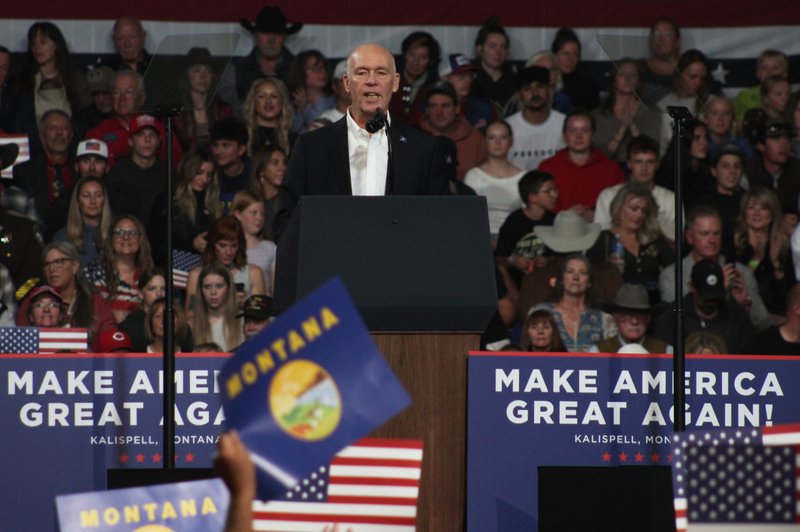 Trump announces ‘super range’ military installment on stump for Montana GOP candidates