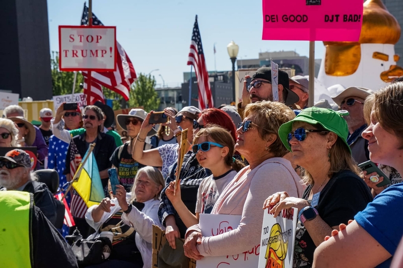 Thousands gather in Reno for third ‘No Kings’ protest