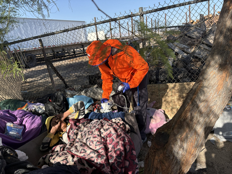 Street medicine team treats Southern Nevada’s unhoused where they are