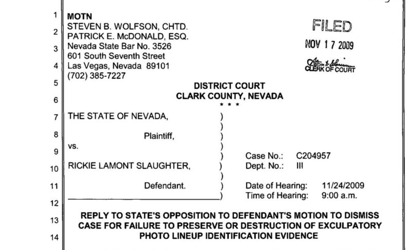 Attorneys lambast DA’s decision to retry Rickie Slaughter, question conflict of interest