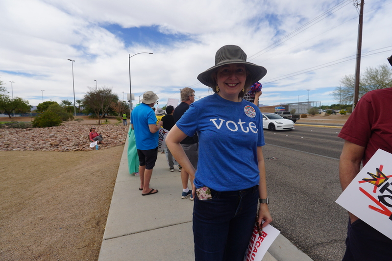 No Kings rally in Las Vegas coincides with first day of early voting