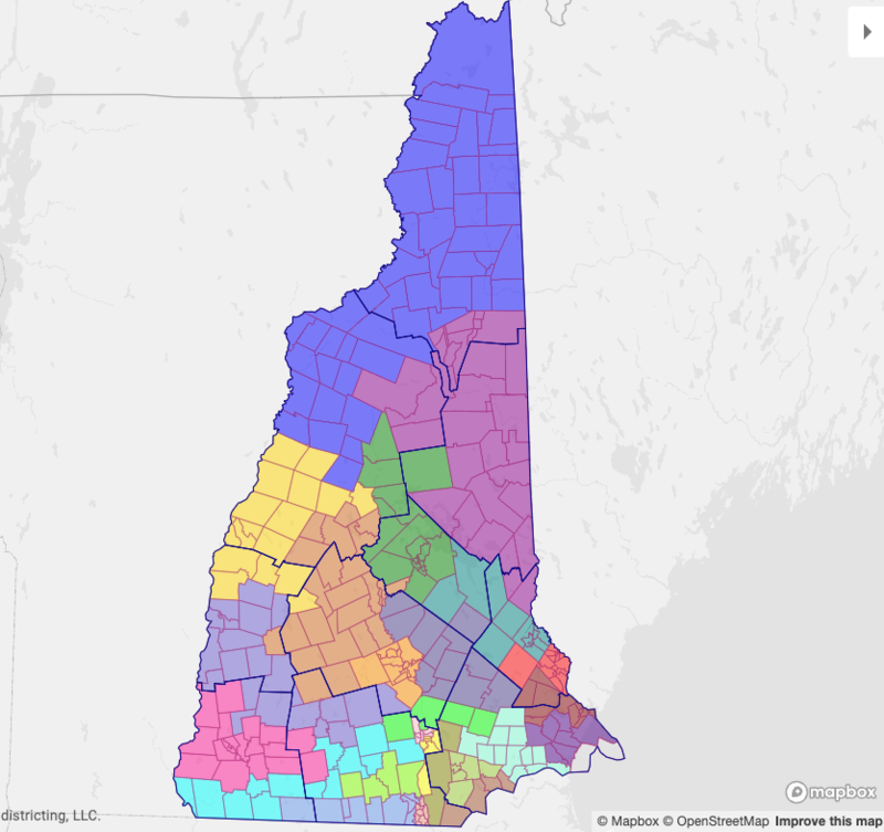 New Hampshire Executive Council and Senate redistricting maps signed into law