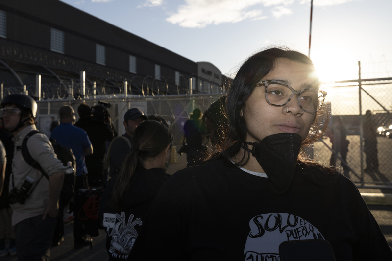 Migrant detainees separated from loved ones amid clashes between ICE agents, protesters